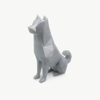 Akita 3D Seated