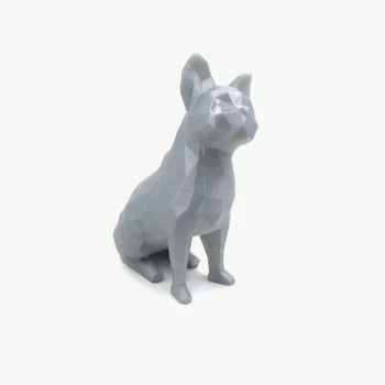 Boston Terrier 3D Seated