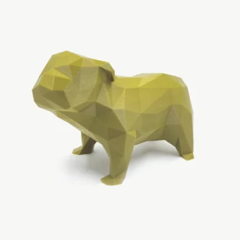 Buldogue Inglês 3D Standing