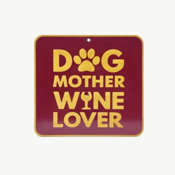 Quadrinho Dog Mother Wine Lover