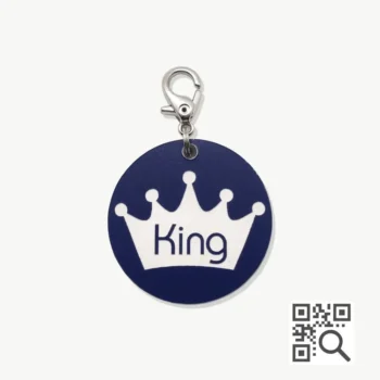 Tag de Identificação com QR Code King - Petscan