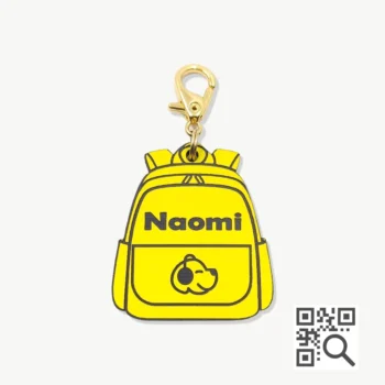 Tag de Identificação com QR Code Mochila - Petscan