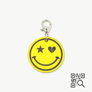 Tag de Identificação com QR Code Smile - Petscan